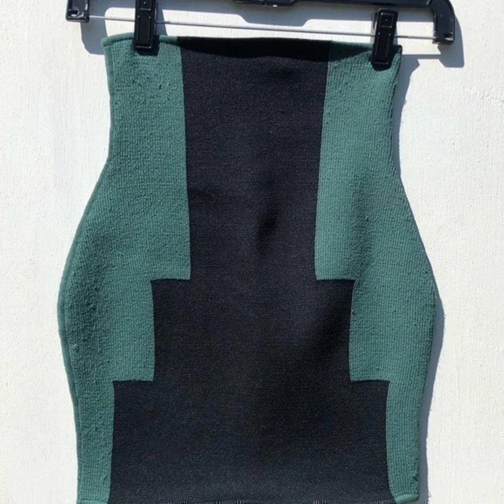 Alexander Wang Knit Skirt Women’s XS | Black Green